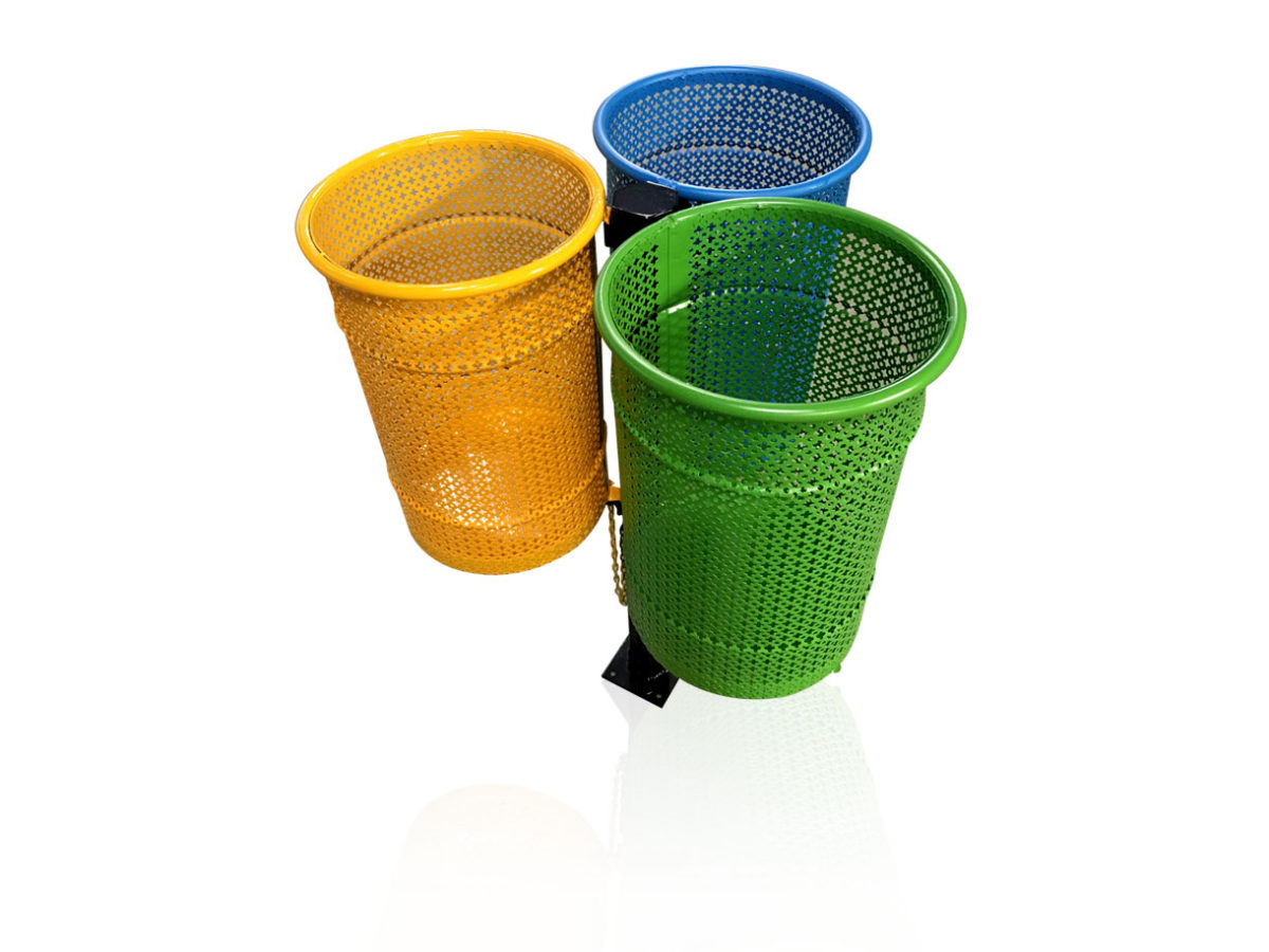 Waste paper basket Fixed selective sorting