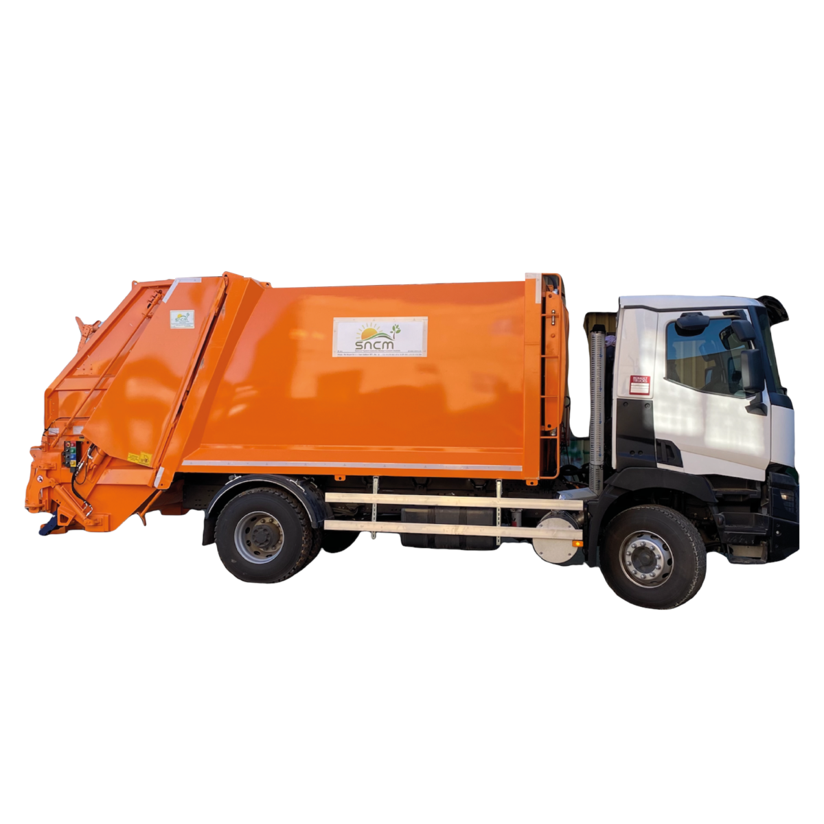 16 m3 rear loading hydraulic garbage compactor