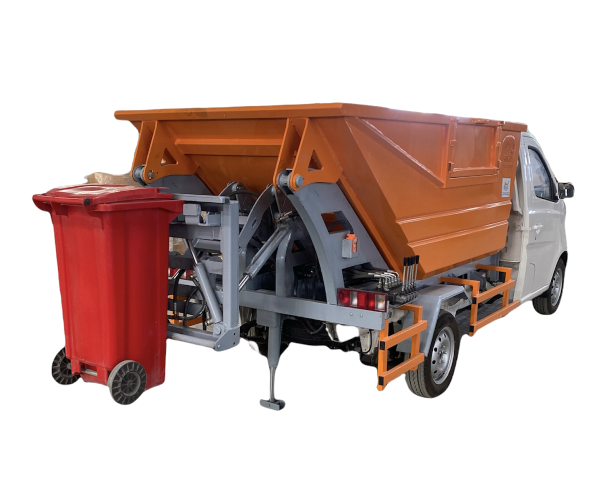 Dump Truck 3m3  with container lifting system